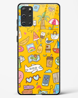 Vintage Travel Glass Case Phone Cover (Samsung)