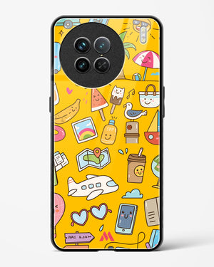 Vintage Travel Glass Case Phone Cover (Vivo)