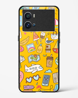 Vintage Travel Glass Case Phone Cover (Vivo)