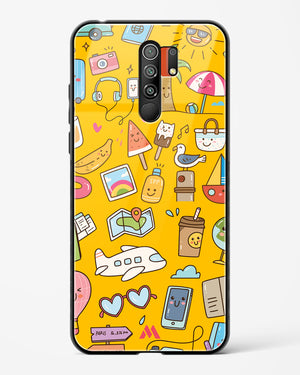 Vintage Travel Glass Case Phone Cover (Xiaomi)