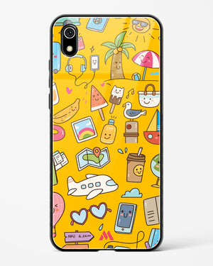 Vintage Travel Glass Case Phone Cover (Xiaomi)