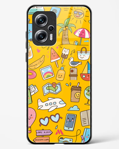 Vintage Travel Glass Case Phone Cover (Xiaomi)