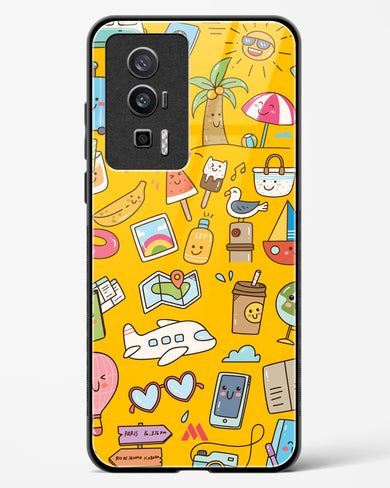 Vintage Travel Glass Case Phone Cover (Xiaomi)