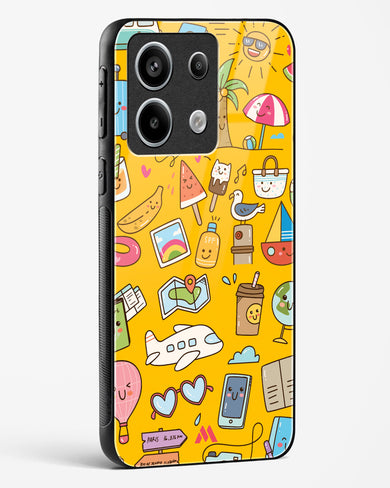 Vintage Travel Glass Case Phone Cover (Xiaomi)