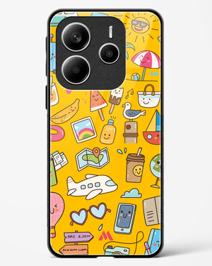 Vintage Travel Glass Case Phone Cover (Xiaomi)
