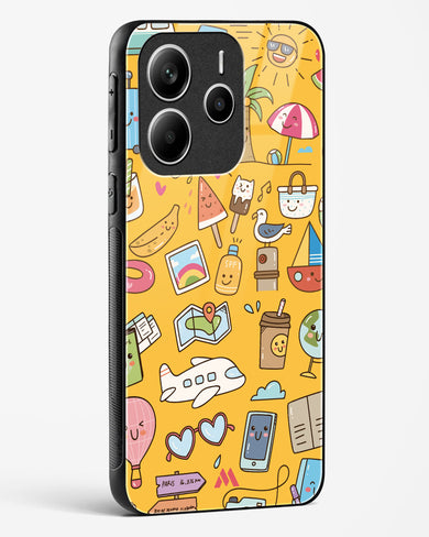 Vintage Travel Glass Case Phone Cover (Xiaomi)