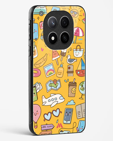 Vintage Travel Glass Case Phone Cover (Xiaomi)