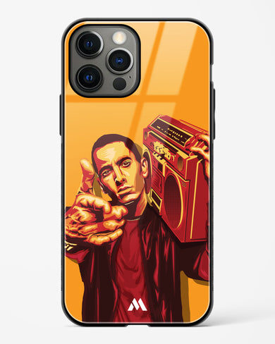 Eminem Rap God Tribute Glass Case Phone Cover (Apple)