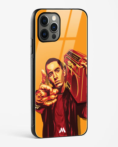 Eminem Rap God Tribute Glass Case Phone Cover (Apple)