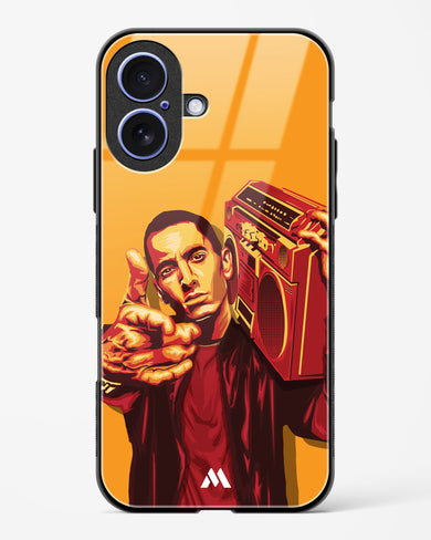 Eminem Rap God Tribute Glass Case Phone Cover (Apple)