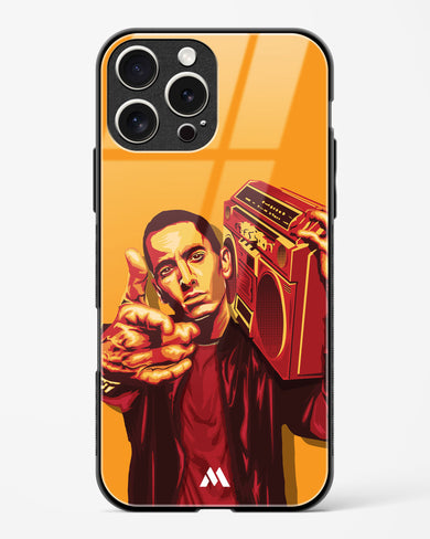 Eminem Rap God Tribute Glass Case Phone Cover (Apple)