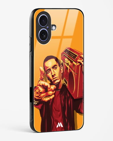 Eminem Rap God Tribute Glass Case Phone Cover (Apple)