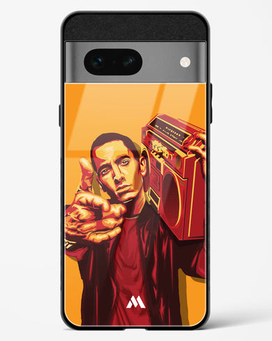 Eminem Rap God Tribute Glass Case Phone Cover (Google)