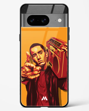 Eminem Rap God Tribute Glass Case Phone Cover (Google)