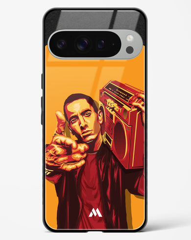 Eminem Rap God Tribute Glass Case Phone Cover (Google)