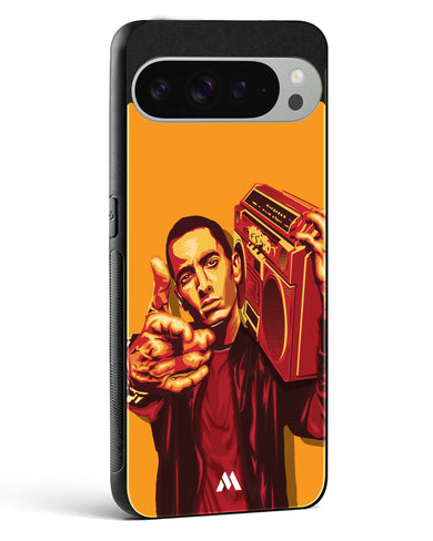 Eminem Rap God Tribute Glass Case Phone Cover (Google)