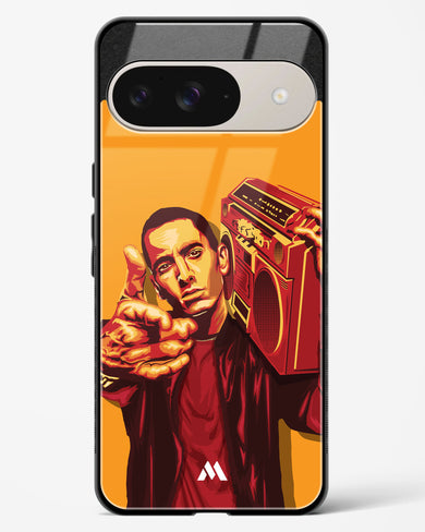 Eminem Rap God Tribute Glass Case Phone Cover (Google)