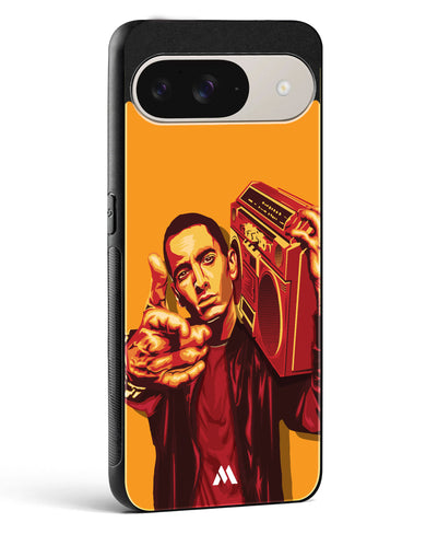 Eminem Rap God Tribute Glass Case Phone Cover (Google)