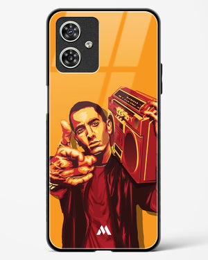 Eminem Rap God Tribute Glass Case Phone Cover (Motorola)