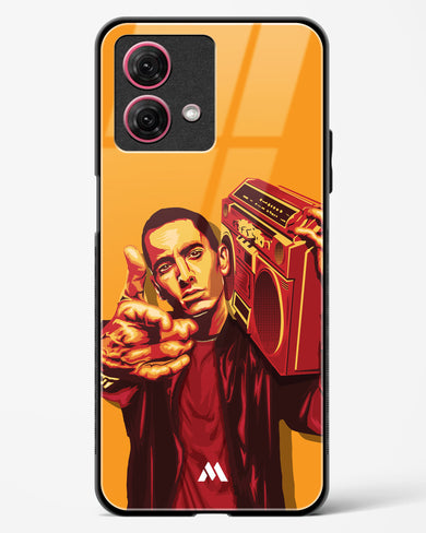 Eminem Rap God Tribute Glass Case Phone Cover (Motorola)