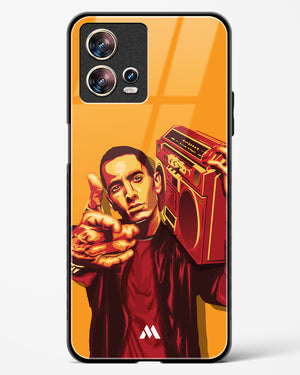 Eminem Rap God Tribute Glass Case Phone Cover (Motorola)