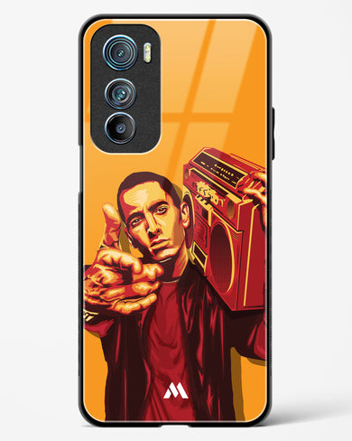 Eminem Rap God Tribute Glass Case Phone Cover-(Motorola)