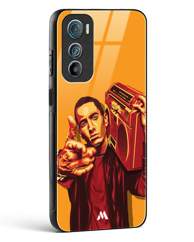 Eminem Rap God Tribute Glass Case Phone Cover-(Motorola)