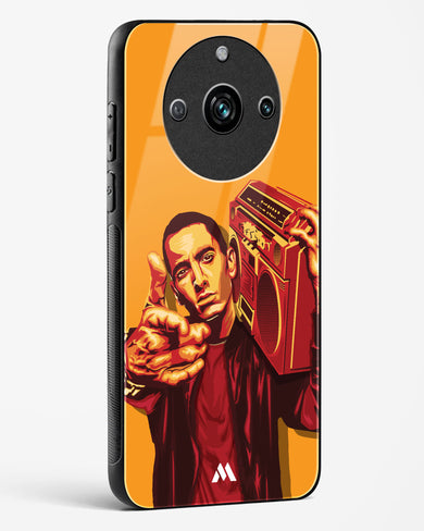 Eminem Rap God Tribute Glass Case Phone Cover (Realme)