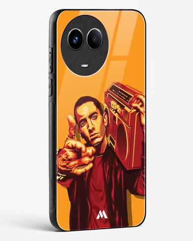 Eminem Rap God Tribute Glass Case Phone Cover (Realme)