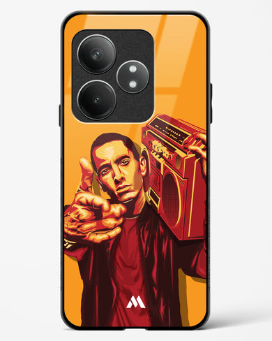 Eminem Rap God Tribute Glass Case Phone Cover (Realme)