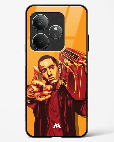 Eminem Rap God Tribute Glass Case Phone Cover (Realme)