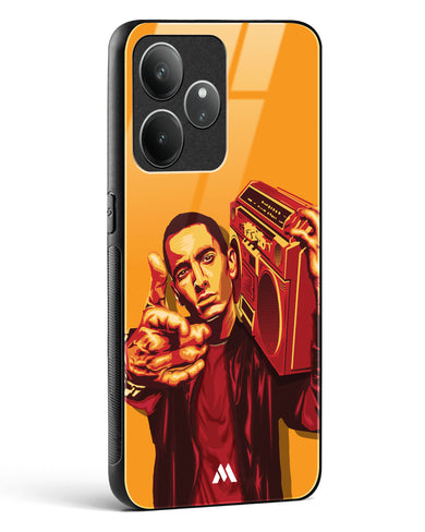 Eminem Rap God Tribute Glass Case Phone Cover (Realme)