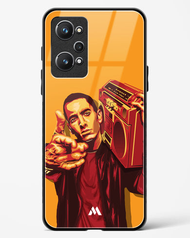 Eminem Rap God Tribute Glass Case Phone Cover (Realme)