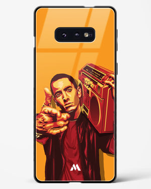 Eminem Rap God Tribute Glass Case Phone Cover-(Samsung)