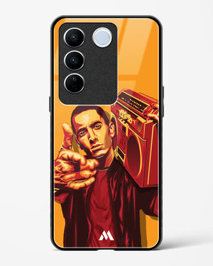 Eminem Rap God Tribute Glass Case Phone Cover-(Vivo)