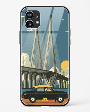 Mumbai Sea Link Glass Case Phone Cover-(Nothing)