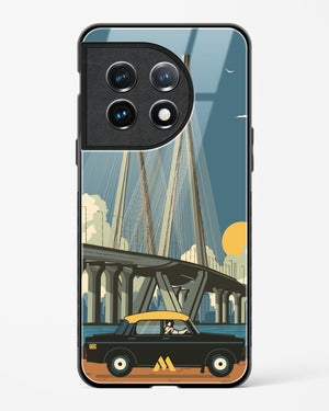 Mumbai Sea Link Glass Case Phone Cover (OnePlus)