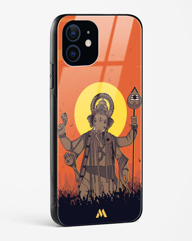 Ganesh Utsav Glass Case Phone Cover-(Apple)
