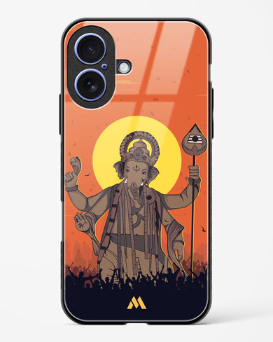 Ganesh Utsav Glass Case Phone Cover (Apple)