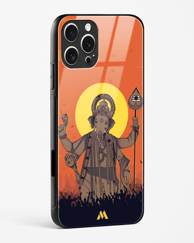 Ganesh Utsav Glass Case Phone Cover (Apple)