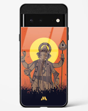 Ganesh Utsav Glass Case Phone Cover (Google)