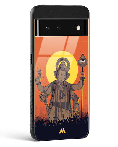 Ganesh Utsav Glass Case Phone Cover (Google)