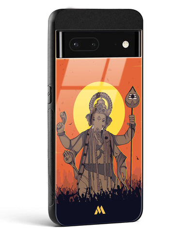 Ganesh Utsav Glass Case Phone Cover (Google)