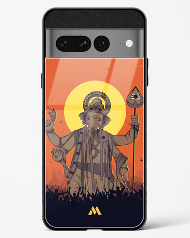 Ganesh Utsav Glass Case Phone Cover (Google)