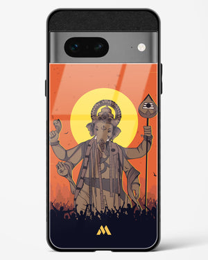 Ganesh Utsav Glass Case Phone Cover-(Google)