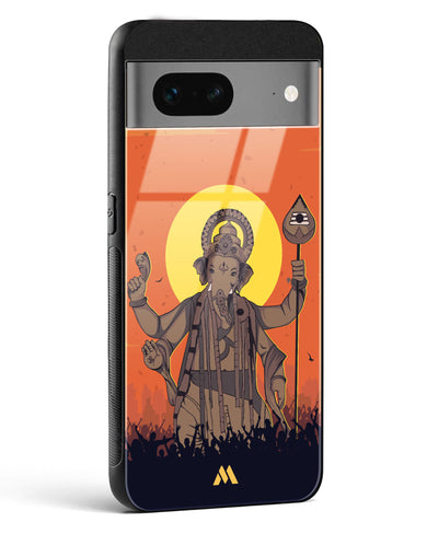 Ganesh Utsav Glass Case Phone Cover (Google)