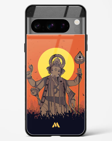 Ganesh Utsav Glass Case Phone Cover (Google)