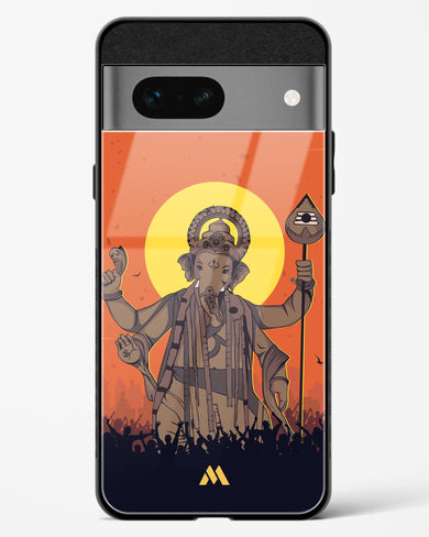 Ganesh Utsav Glass Case Phone Cover (Google)