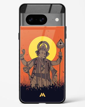 Ganesh Utsav Glass Case Phone Cover (Google)
