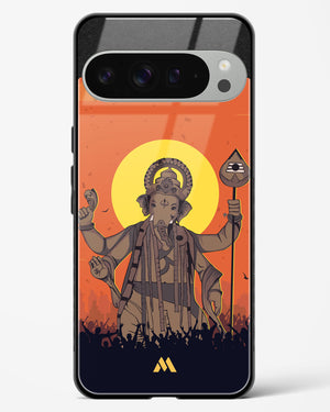 Ganesh Utsav Glass Case Phone Cover (Google)